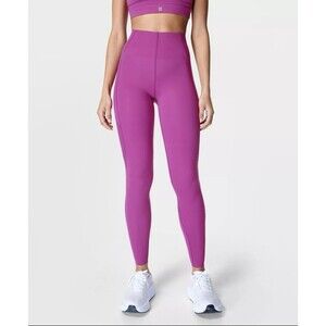 Sweaty Betty Power Leggings High Waisted Full Length Size XS Pink